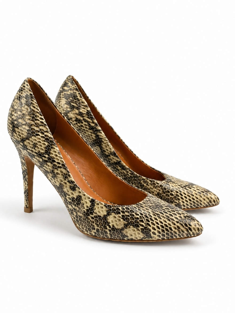 Pour La Victoire Snakeskin High Heel Women's Pump Size 9